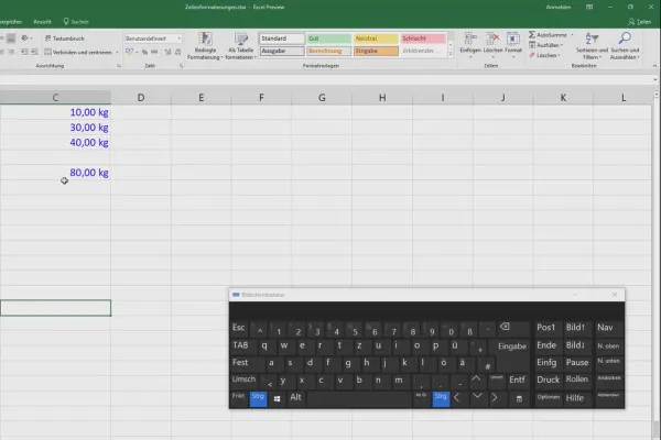 Cours Excel pour le contrôle de gestion et les ventes : liste des produits, unités, monnaie & co - 3.10 Formatage des cellules par code couleur