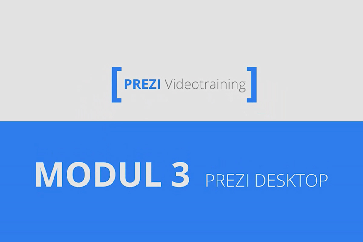 Prezi pour les débutants - des présentations qui enthousiasment - 3.2 Prezi Desktop