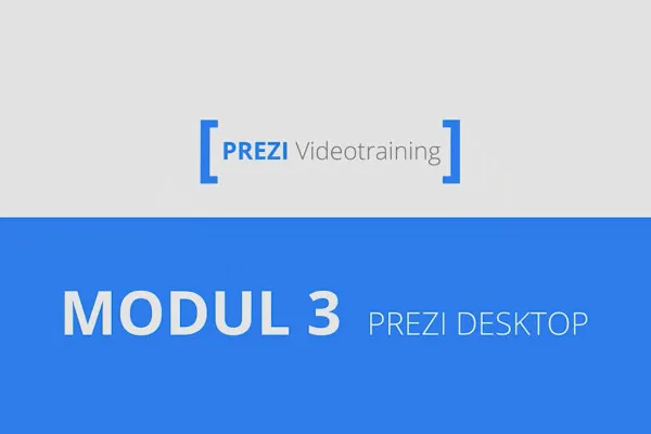 Prezi für Einsteiger – Präsentationen, die begeistern – 3.2 Prezi Desktop