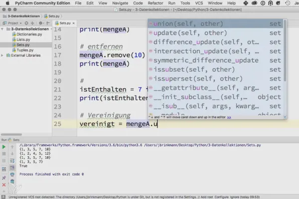 Mengkode dengan Python - 3.4 Set