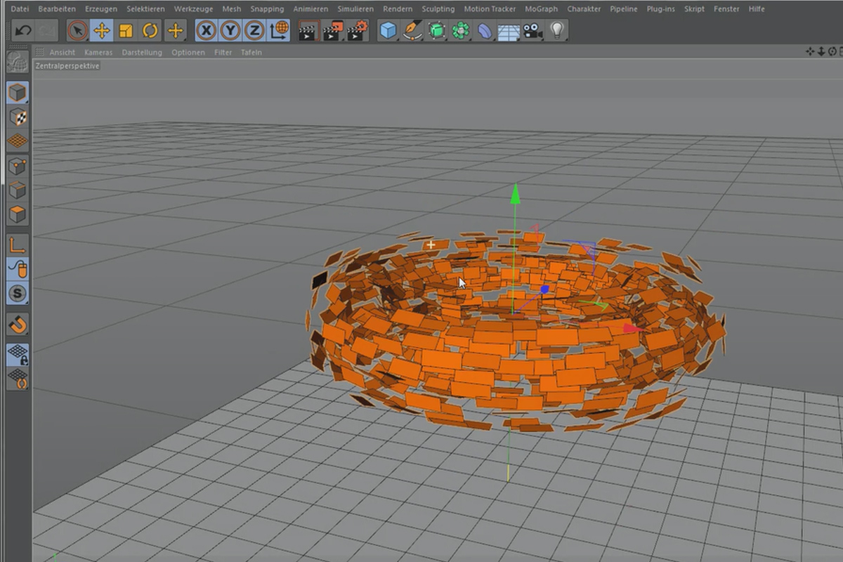 Cinema 4D MoGraph for begyndere - 2.15 Effektorer som Deformer