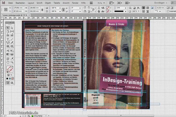 Mendesain DVD-Cover dan label DVD - Bagian 1: Menyiapkan dokumen dan membuat bentuk pertama dengan efek.