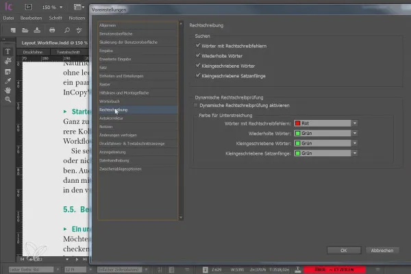 Adobe InCopy CC für Redakteure – 5.6 Voreinstellungen