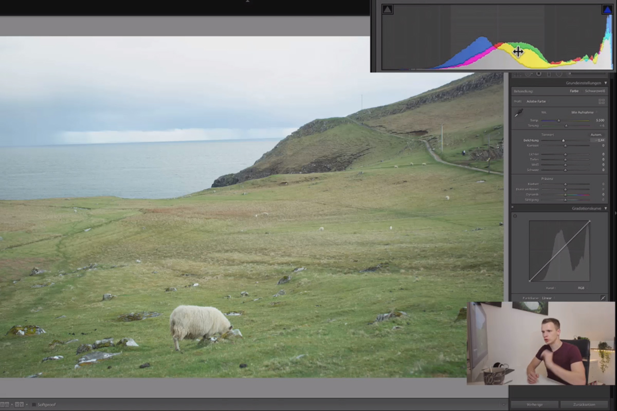 Lightroom Classic CC Tutorial: 4.4 | El histograma en Lightroom