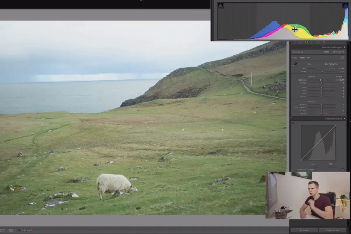 Lightroom Classic CC-Tutorial: 4.4 | Das Histogramm in Lightroom