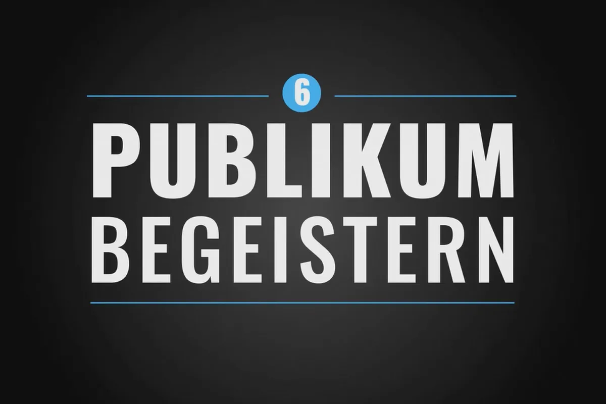 Überzeugender präsentieren – Begeistere dein Publikum – 19 Intro