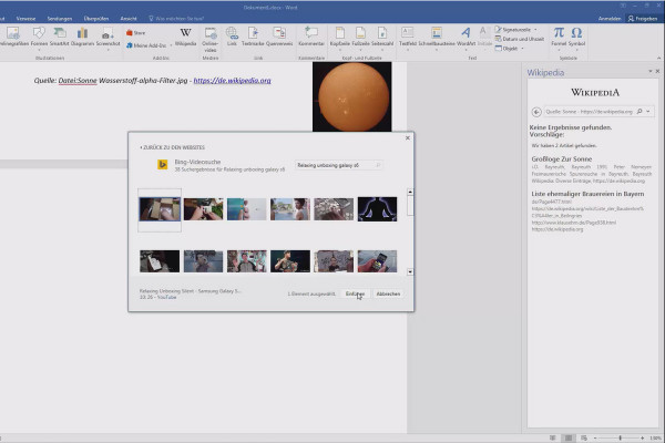 Meglio in Word: Diventa un eroe dei documenti - 19 Video online: Inserire e riprodurre video direttamente nel documento Word.