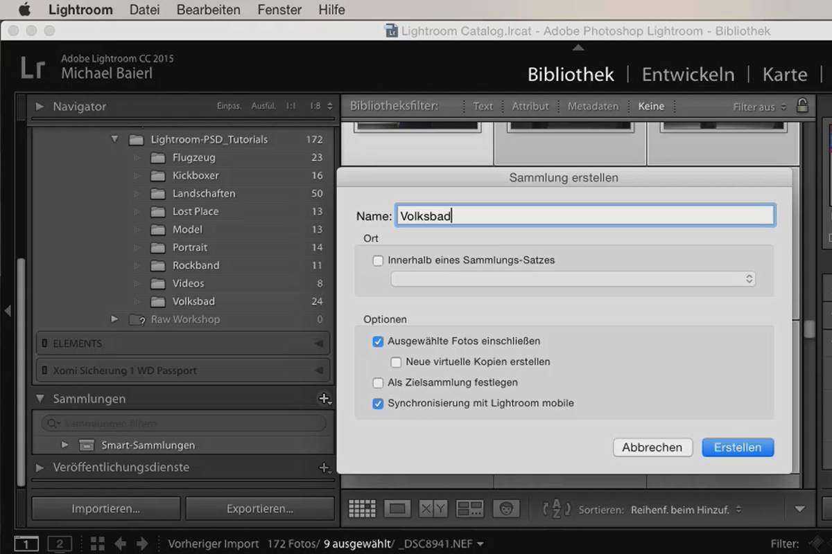 Lightroom para principiantes y usuarios de nivel intermedio: 04 - Catálogo - 4.4 - Colecciones