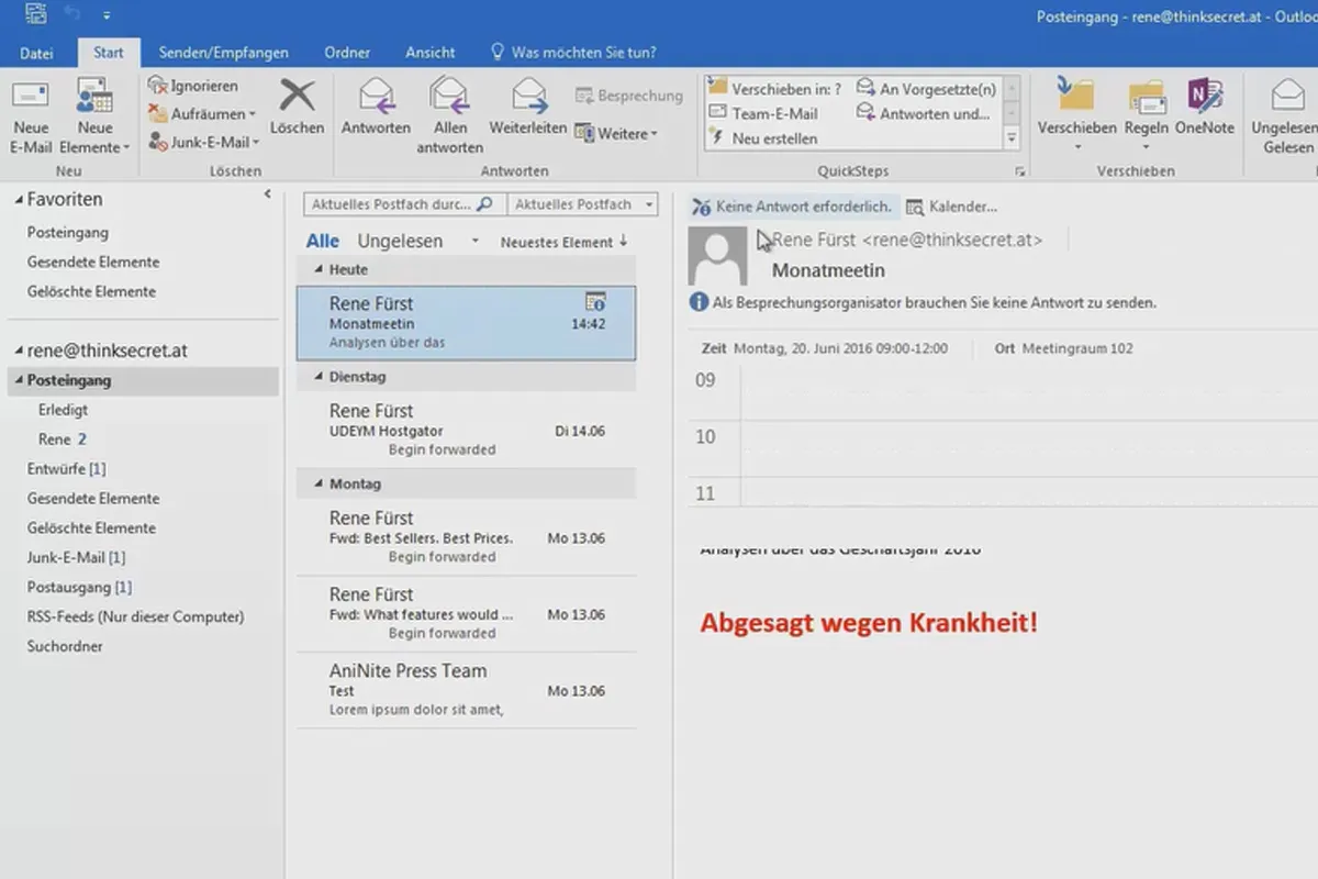 Mai bine în Outlook: Devino un erou al biroului - 20 de Asistenti pentru programari in utilizare