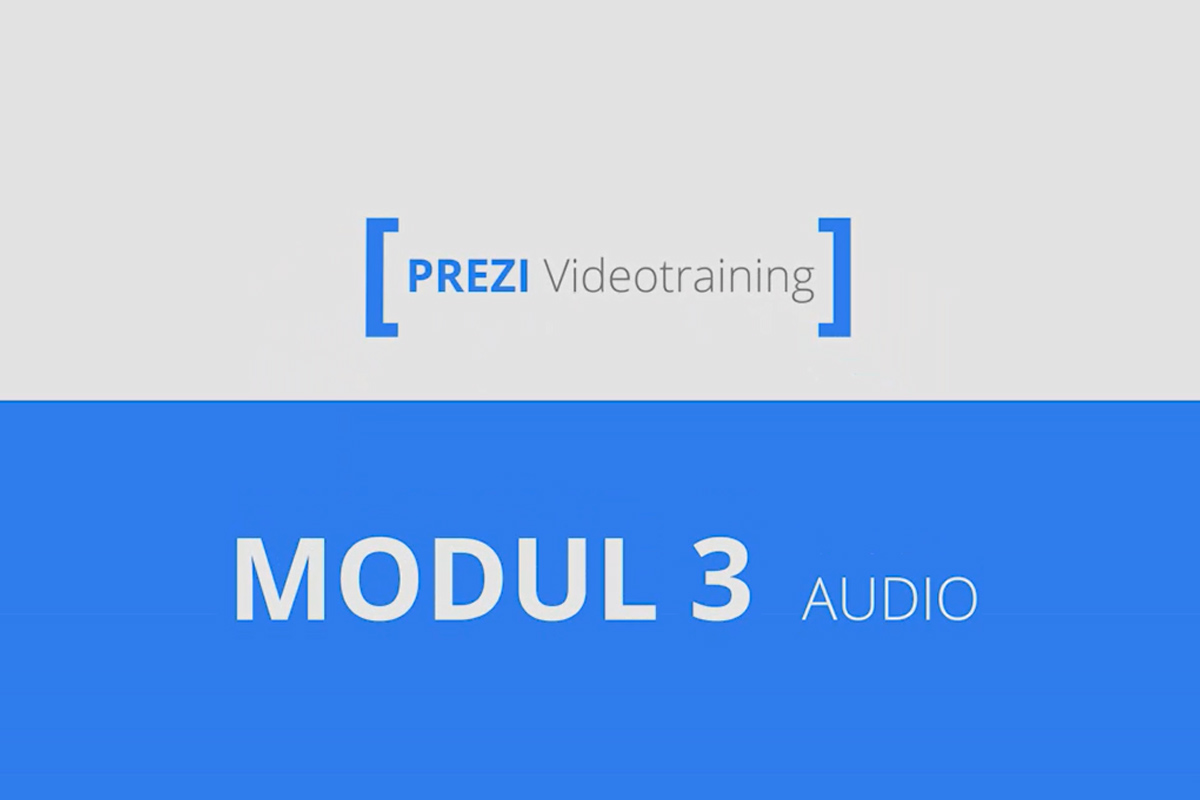 Prezi pour les débutants - Des présentations qui inspirent - 3.3 Travailler avec de la musique