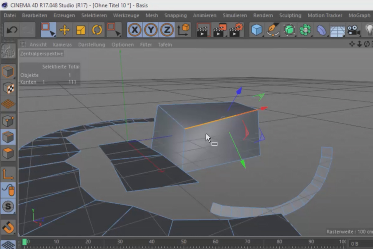 Vistas arquitectónicas de 360° con Unity y Cinema 4D - 20 Breve introducción a Cinema 4D