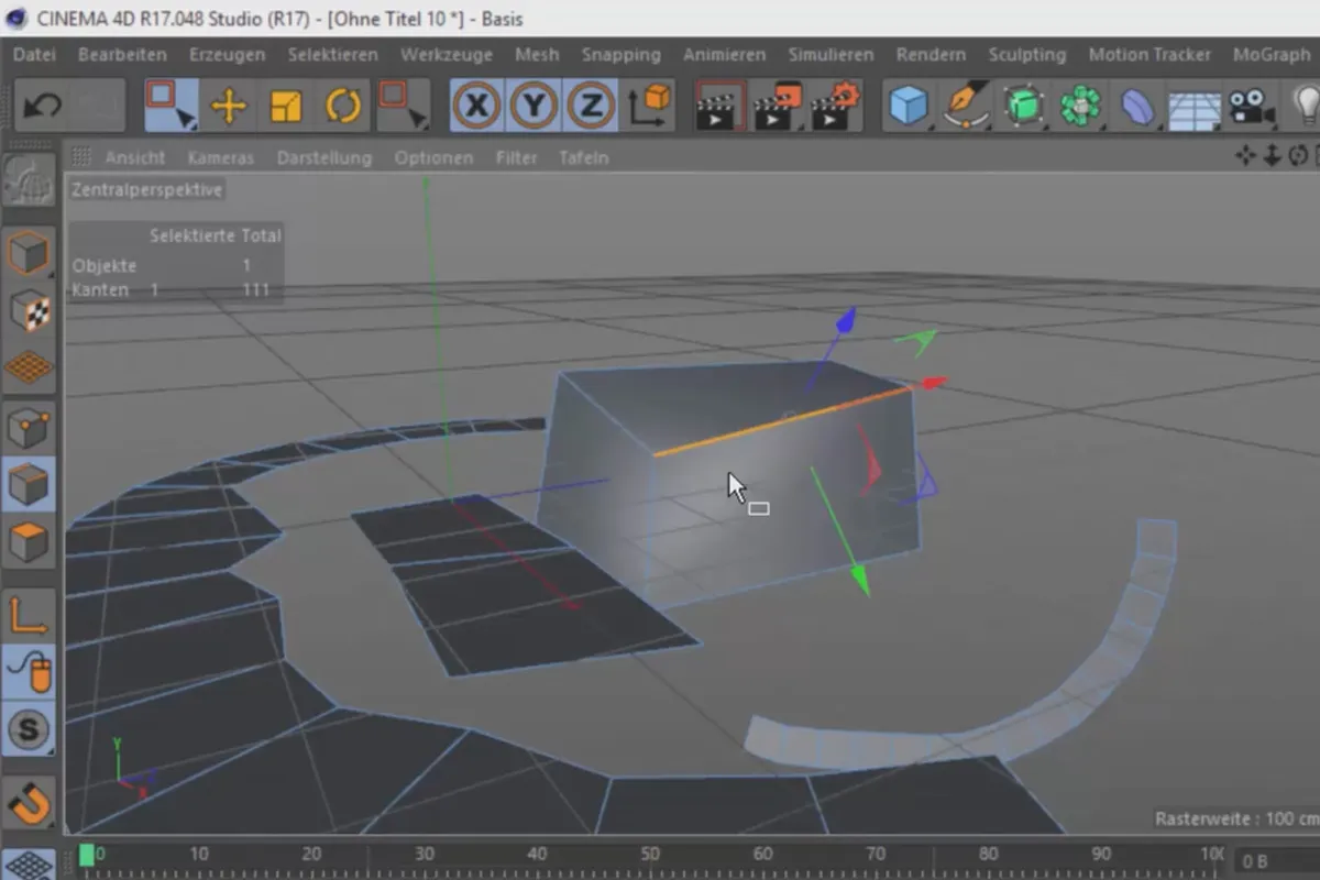 360도 아키텍처 뷰를 Unity와 Cinema 4D로 만들기 - Cinema 4D 간단 소개 20