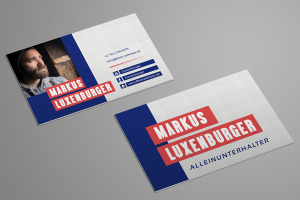 Design templates for musicians & bands - Vol. 4: Business card