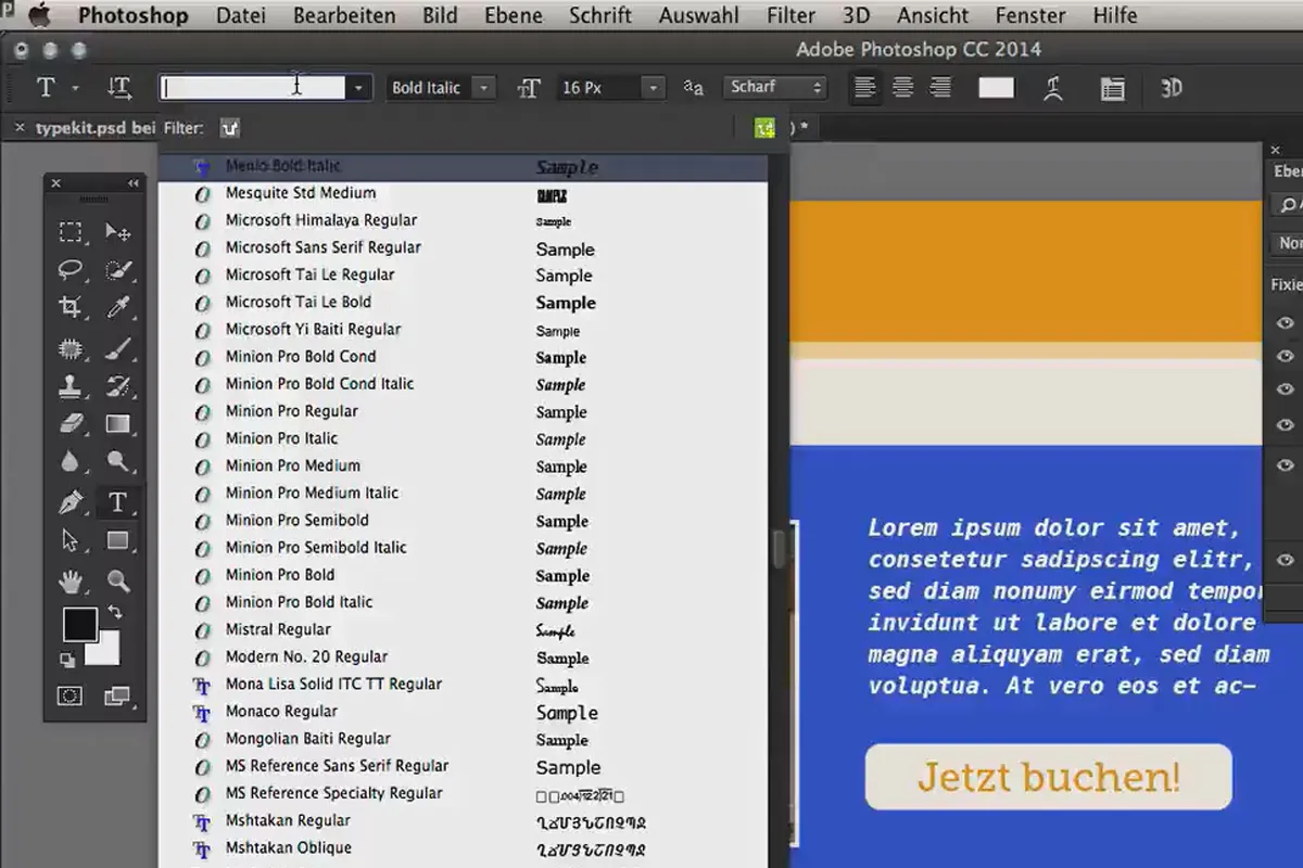Нове у Creative Cloud: Photoshop CC 2014 (червень 2014) - 05 керування шрифтами