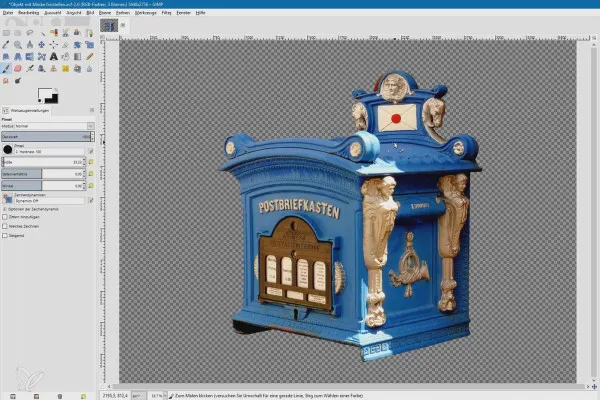 Bildbearbeitung mit GIMP: das Praxis-Tutorial – 20 Objekte mit Maske freistellen