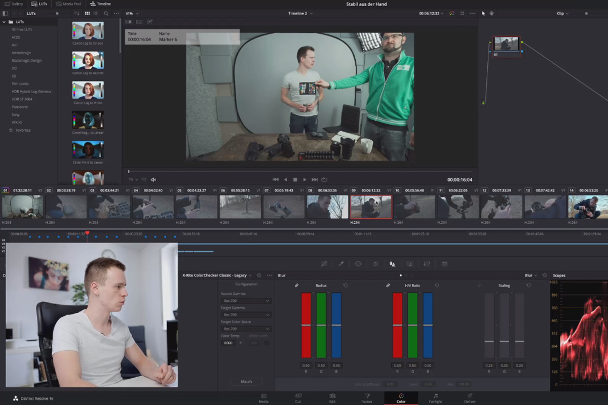 DaVinci Resolve-tutorial: 4.1 | Introduktion till kapitlet Grading.