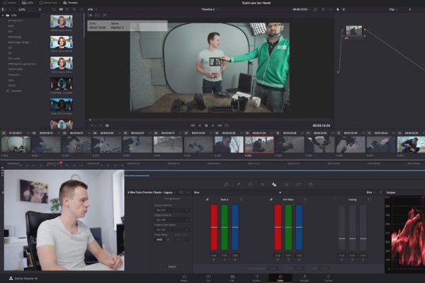 DaVinci Resolve öğretici: 4.1 | Grading bölümüne giriş