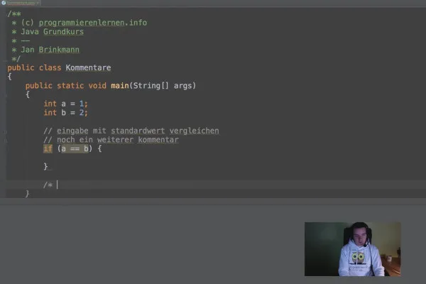 Java untuk Pemula - 5.1 Komentar