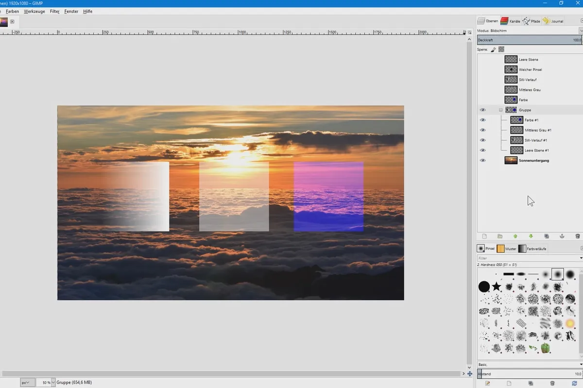 Elaborazione delle immagini con GIMP: il tutorial per principianti - 20 Quali sono le modalità dei livelli?