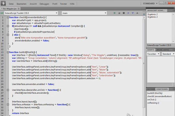 Scripting en AE - TheWiggler Parte 2 - Las funciones