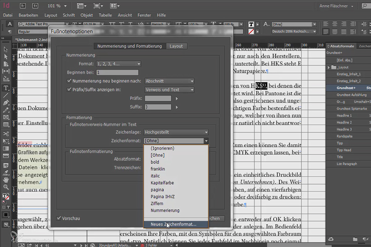 Grandes proyectos en Adobe InDesign - 3.08 - Notas a pie de página