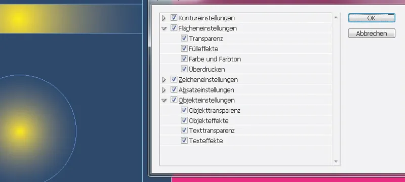 "InDesign" pipetė ir matavimo įrankis