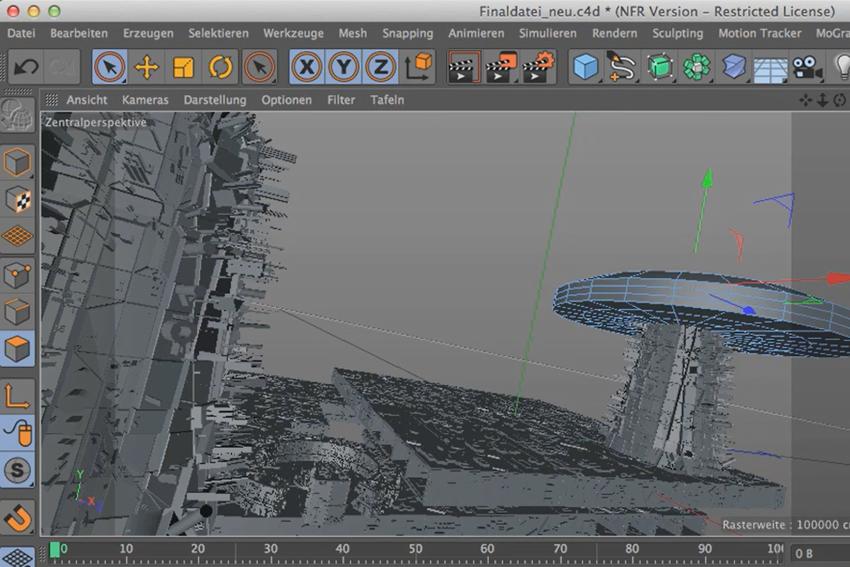 Cinema 4D kohtaa Photoshopin: I - 2.12. Sieniobjektin rakentaminen