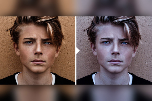 Photo preset for portraits (Lightroom, Camera Raw): 20 | Blue Moon