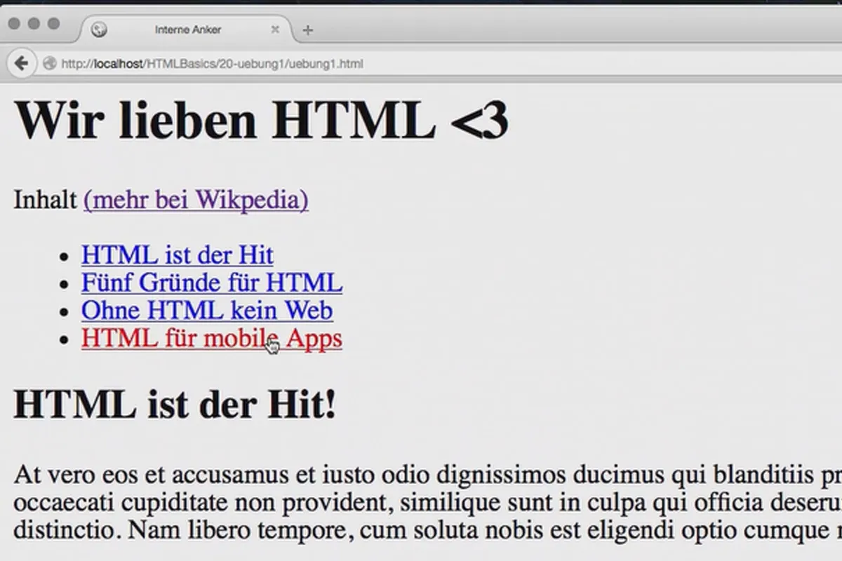 Základy HTML, CSS a JavaScript - 21 cvičení #1: Texty a nadpisy