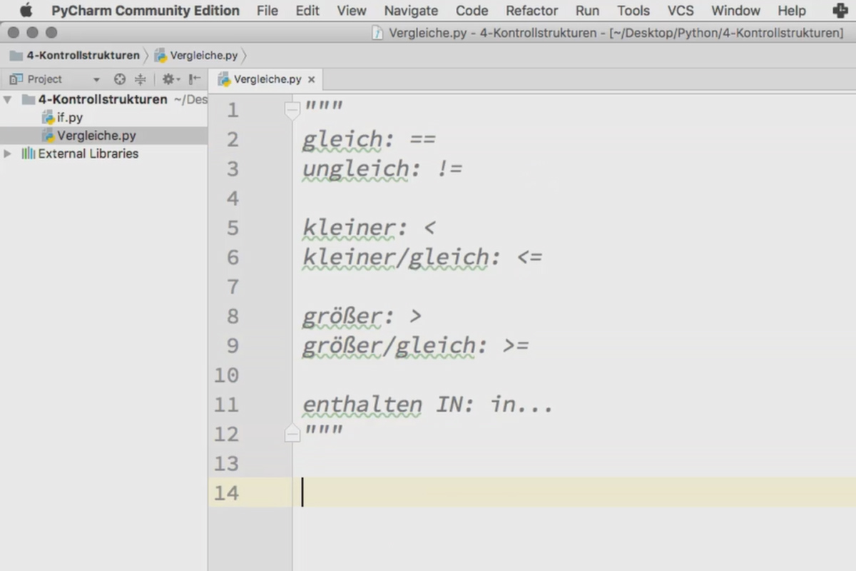 Programar con Python - 4.2 Realizar comparaciones