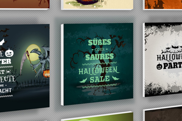 läskigt vackra illustrationer för Halloween - 2