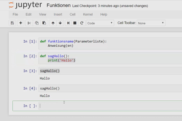 Programmation Python pour débutants - 21 fonctions