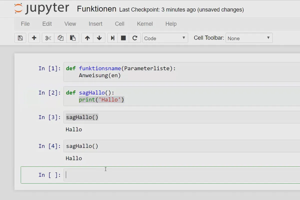 Python-Programmierung für Einsteiger – 21 Funktionen