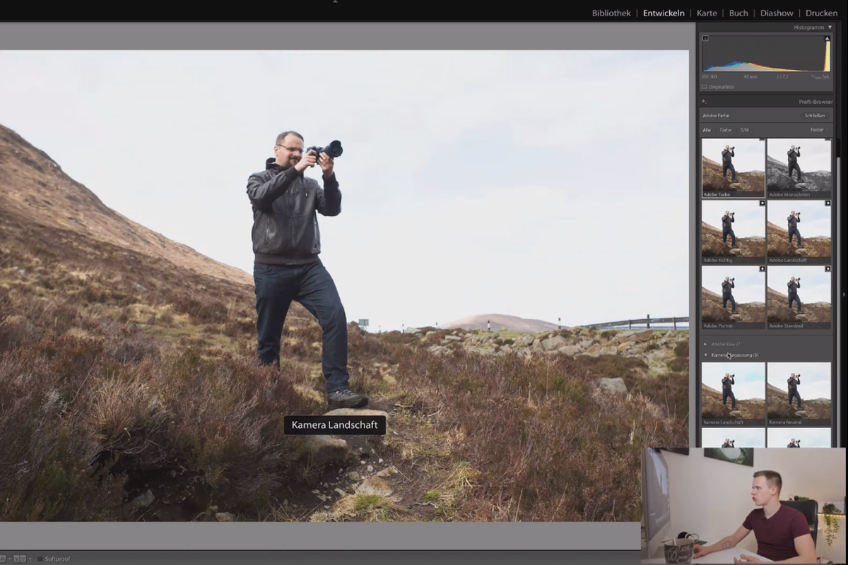Tutorial de Lightroom Classic CC: 4.6 | Perfiles