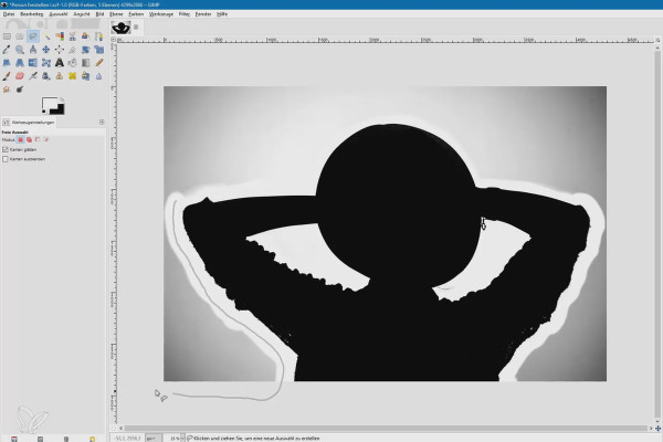 Retouche d'images avec GIMP : le tutoriel pratique - Détourage de 21 personnes