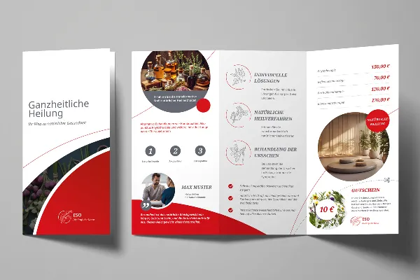 Design template per volantini e brochure - versione 21.