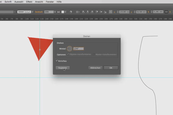 Illustrator para principiantes e intermedios - 4.8 Girar y voltear
