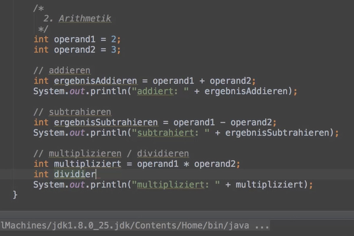 Java aloittelijoille – 5.2 Laskeminen/Aritmetiikka (Osa 1)