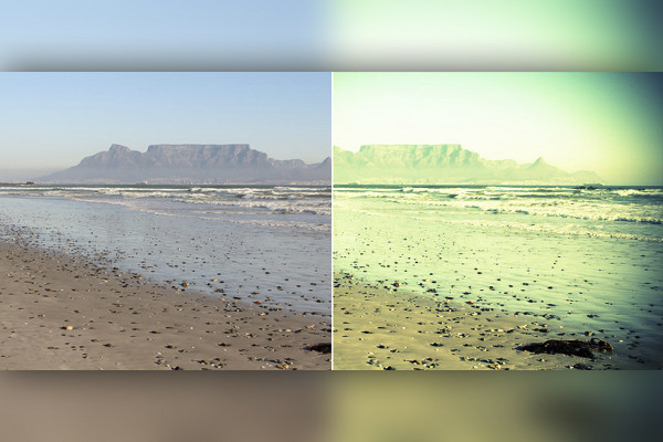 Photoshop-åtgärd: Digital korsframkallning