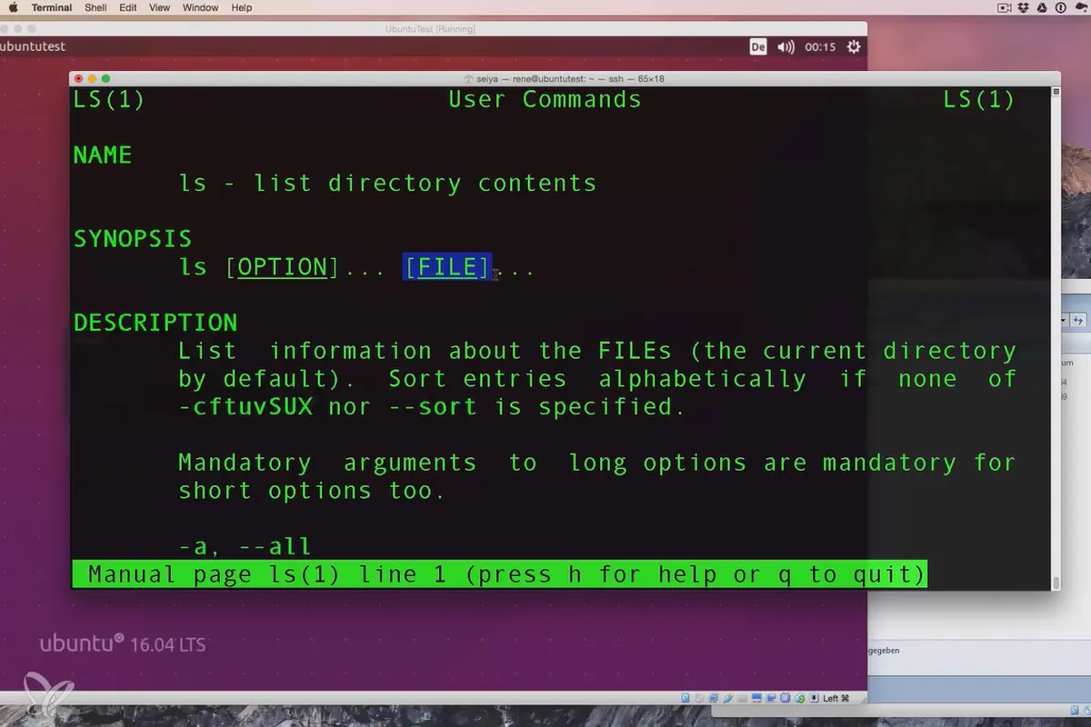 Linux untuk Pemula - 5.8 Dokumentasi untuk Perintah dengan man