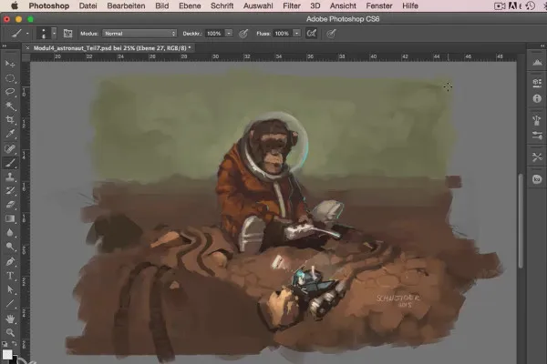 Малюнок персонажа в Photoshop - Модуль 4.9 Завершення та додаткові ефекти