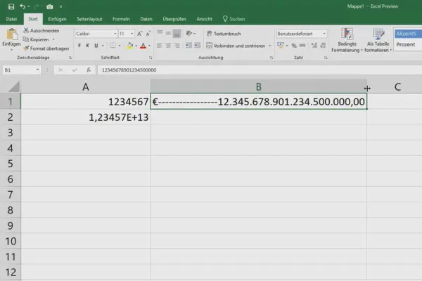 Cours Excel pour le contrôle et la distribution : Liste des produits, unités, devise, etc. - 4.1 Formater les grands nombres