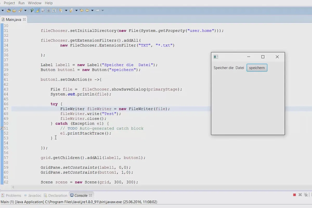 JavaFX for GUI-utvikling - 22 FileChooser