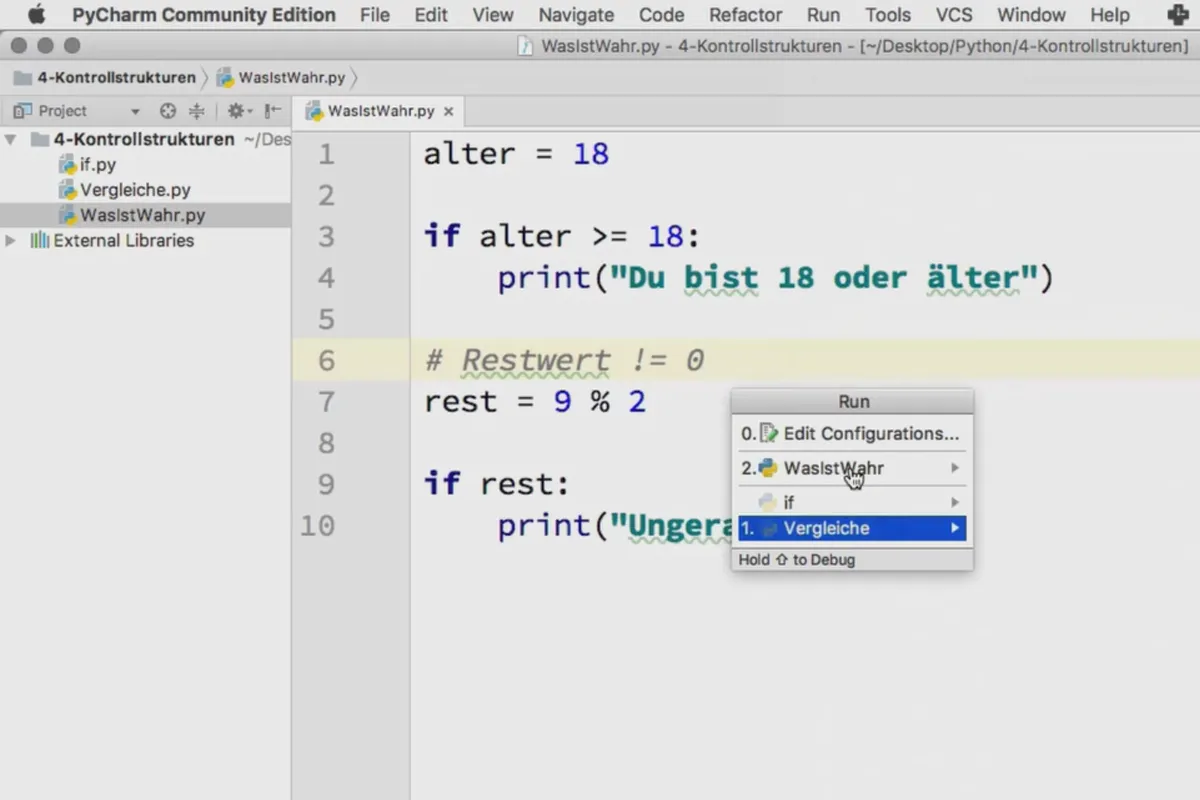 Mengode dengan Python - 4.3 Apakah itu benar-benar benar?