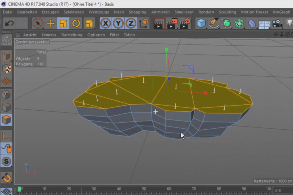 Vistas de arquitectura en 360° con Unity y Cinema 4D - 02 Modelado en Cinema 4D