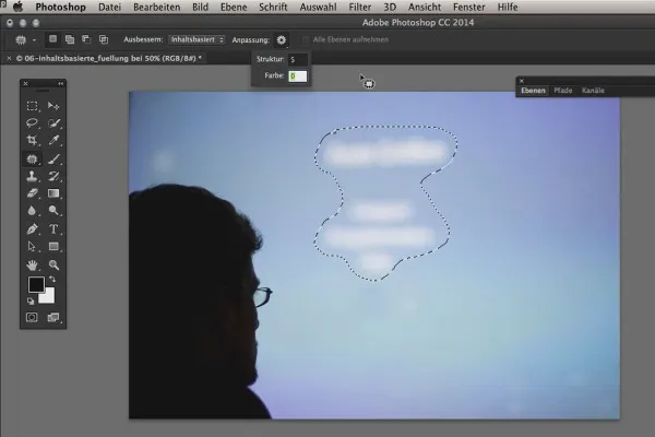 Novidades na Creative Cloud: Photoshop CC 2014 (junho de 2014) - 07 Otimização dos preenchimentos baseados em conteúdo.