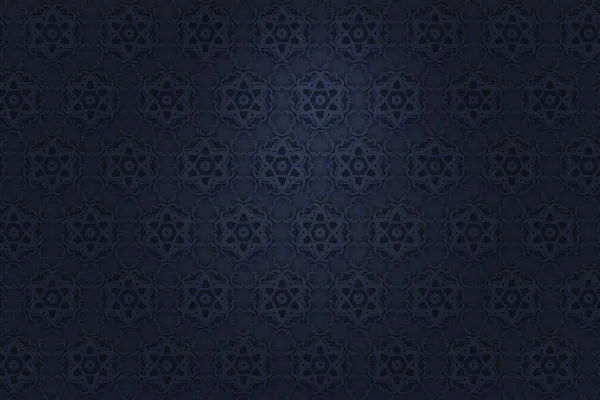 Dark blue background: finest ornamentation for download - Version 2