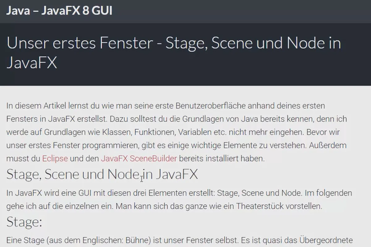 JavaFX for GUI-utvikling - 02 Vinduet vårt - Stage, Scene og Node i JavaFX.
