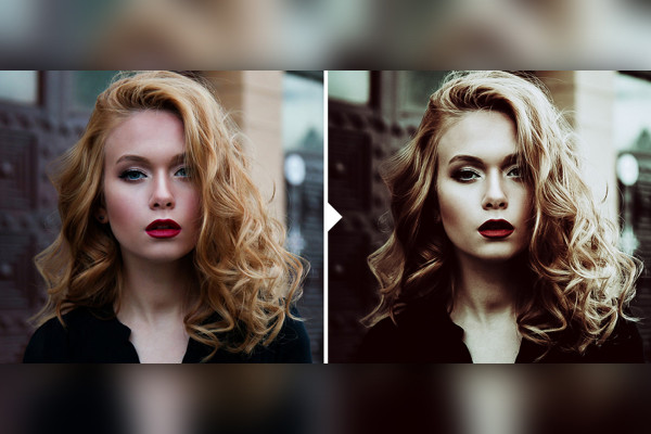Mørk fantasipreset for Lightroom og Camera Raw: 01 | Mørk vintage