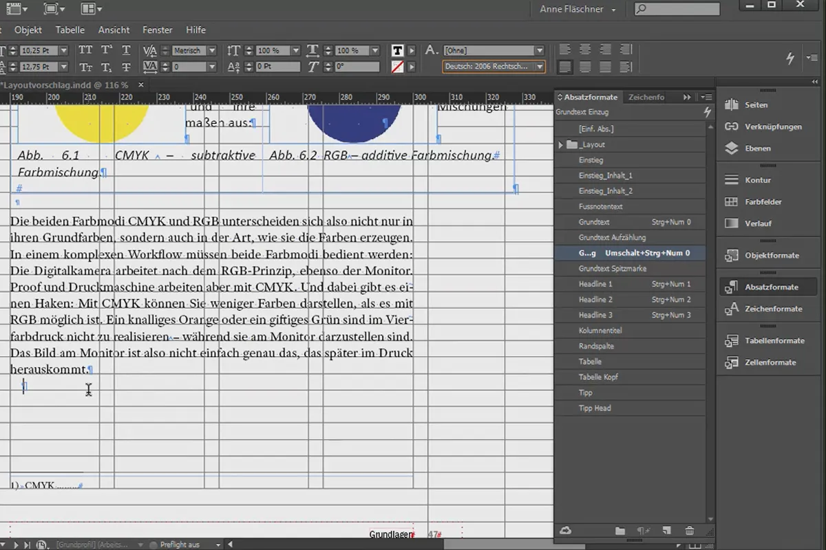 Großprojekte in Adobe InDesign - 3.10 - Rechtschreibung und Silbentrennung